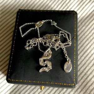 Juicy Couture “S” initial necklace
